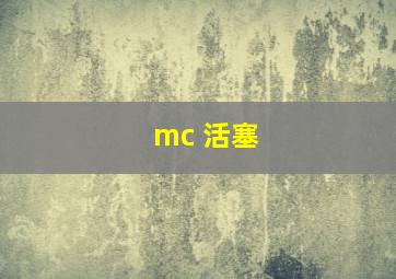 mc 活塞